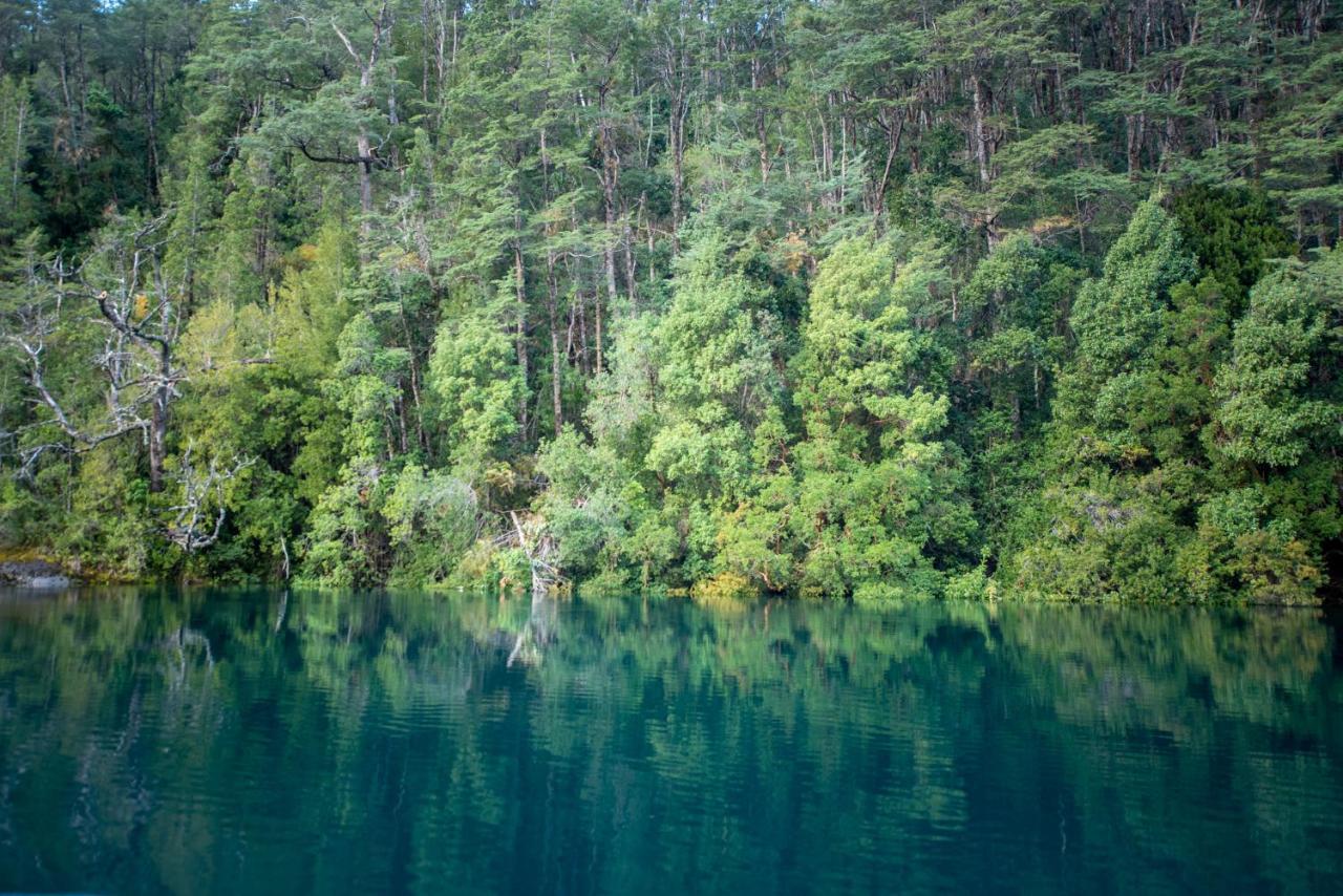 Chalé Cabana De Montana A Orillas Del Lago Inferior Llanada Grande