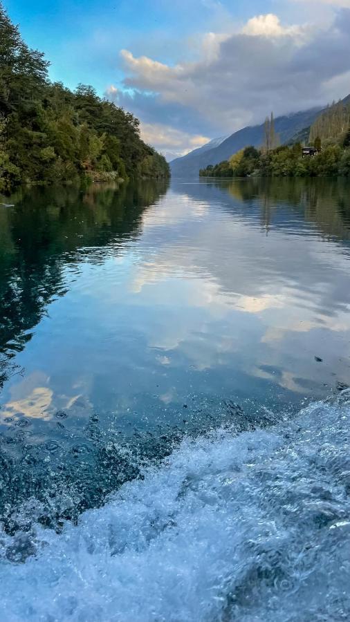 Chalé Cabana De Montana A Orillas Del Lago Inferior Llanada Grande